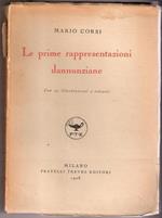 Le prime rappresentazioni dannunziane. Mario Corsi