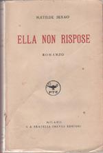 Ella non rispose - Matilde Serao