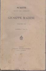 Scritti editi e inediti di Giuseppe Mazzini. Vol VII Politica vol V