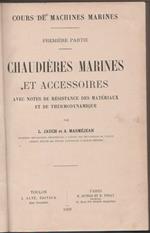 Chaudieres marines et accessoires (I vol). L. Jauch, A. Masméjean