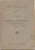 Norme per il servizio meteorologico a bordo delle navi Istituto Idrografico della Marina