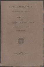 Storia della letteratura italiana. Scrittori d'Italia. A cura di Benedetto Croce. II vol.