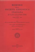 Memorie della Società Geologica Italiana - vol. XXXIX