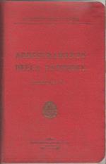 Addestramento della fanteria. Ed. 1929