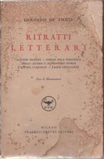 Ritratti letterari. Ed. 1937. Edmondo De Amicis