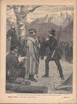 Mazzini prega e scongiura Ramorino perché ripigli il cammino. Stampa 1891