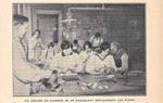 Un atelier de garnerie ou se fabriquent specialement les ecrins. Stampa 1923