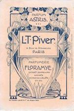 Parfum Astris. L.T. Piver, Paris. Pubblicita 1906