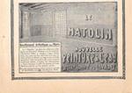 Le Matolin nouvelle peinture à l'eau. Hygienique et lavable. Pubblicita 1906