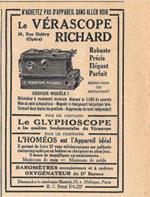 Le Vérascope Richard. Pubblicita 1926