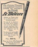 Le Mètéore. Pubblicita 1926