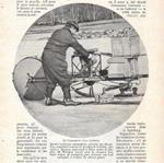 Le changement d'un traineau. Stampa 1906