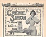 Crème Simon, talisman de beauté. Pubblicita 1906