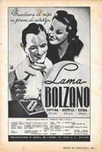 Lama Bolzano / Borsalino. Advertising 1947, fronte retro