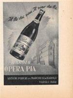 Barolo Opera Pia. Advertising 1947
