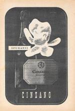 Spumanti Cinzano / China Martini. Advertising 1947, fronte retro