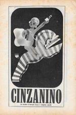 China Martini / Cinzanino. Advertising 1947, fronte retro