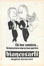 Biancosarti, assaggiatemi... diverremo amici! . Advertising 1947