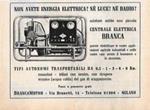 Centrale elettrica Branca. BrancaMotor Milano. Advertising 1947