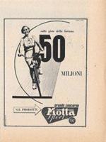 Grande concorso Motta Sport. Advertising 1947