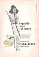 Quando si dice Falqui basta la parola. Advertising 1968