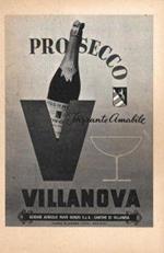 Prosecco Villanova. Advertising 1947