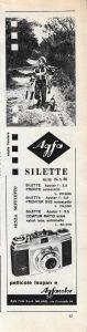 Agfa Silette. Advertising 1956