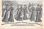 Modeles exclusives. London Fashion Paris. Advertising 1900