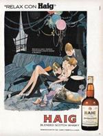 Haig. Blended scotch whisky. Advertising 1970