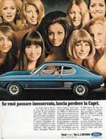 Ford Capri. Advertising 1970