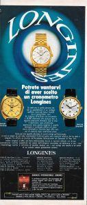 Longines. Potete vantarvi di aver scelto un cronometro Longines. Advertising 1970