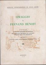 Omaggio a Fernand Benoit. Terzo volume