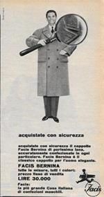 Acquistate con sicurezza Facis Bernina. Advertising 1956