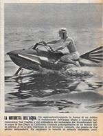 La motoretta dell'acqua. Stampa 1956