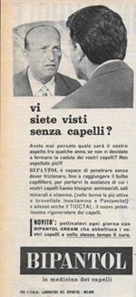 Bipantol. Vi siete visti senza capelli?. Advertising 1956