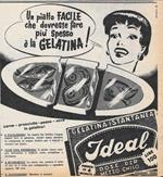 Gelatina Ideal. Advertising 1956