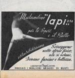 Lapi Mutandine. Advertising 1956