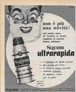 Squibb ultrarapida. Advertising 1956