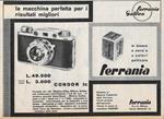 Condor Ic Ferrania Galileo. Advertising 1956