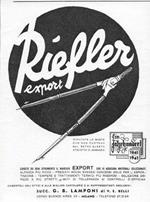 Riefler export. Advertising 1959