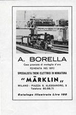 Marklin. A. Borella Advertising 1957