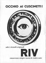 Riv Occhio Ai Cuscinetti. Advertising 1959
