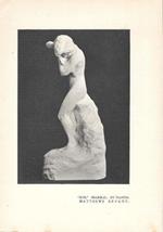 Eve (marble) by M. Bryant / Dust Toenail, wood sculpture by Ohashi-Toshio - Stampa 1924 fronte retro