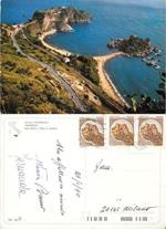 Taormina. Isola Bella e Capo S. Andrea. Viaggiata 1990