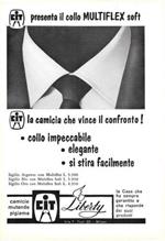 Cit presenta il collo Multiflex. Advertising 1960