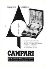Campari scatola regalo. Advertising 1960
