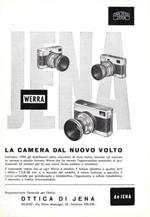 Werra la camera dal volto nuovo. Carl Zeiss Jena. Advertising 1960