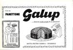 Panettone Galup. Advertising 1960