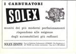 Carburatori Solex. Advertising 1960