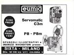 Eumig cineproiettori, cineprese. Advertising 1960